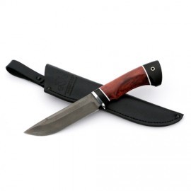Нож Барракуда сталь Х12МФ, рукоять бубинга-черный граб