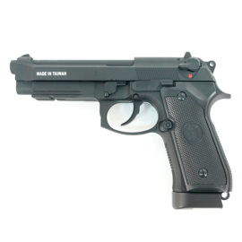 Страйкбольный пистолет KJW Beretta M9A1 Gas GBB Black