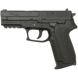 Пневматический пистолет Swiss Arms SIG SP2022 Black (288012) 4,5 мм