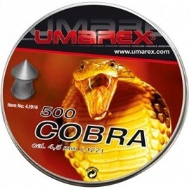 Пули пневматические Umarex Cobra 4,5 мм 0,56 грамма (500 шт.)
