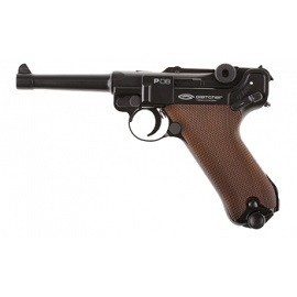 Пневматический пистолет Gletcher P 08 (люгер) с блоубэком 4,5 мм